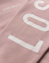 Hoodie - Print - roze