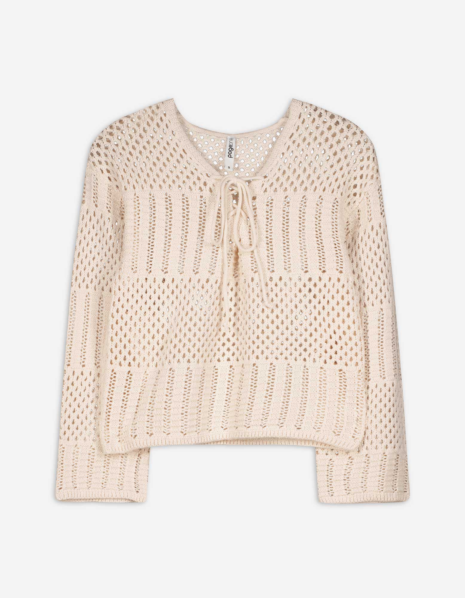 Trui kort beige Takko Fashion