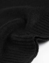 Pulover - Okrugli izrez - crna