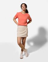 Skort - Effen - Beige