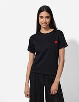 Tričko - Výšivky - cierna