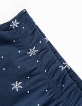 Set pigiama composto da maglietta a maniche lunghe e pantaloni - blu scuro