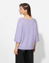 Pullover - Feinstrick - lila