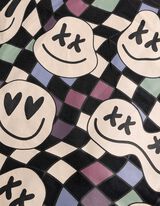 Longsleeve - Print op rug - donkergrijs