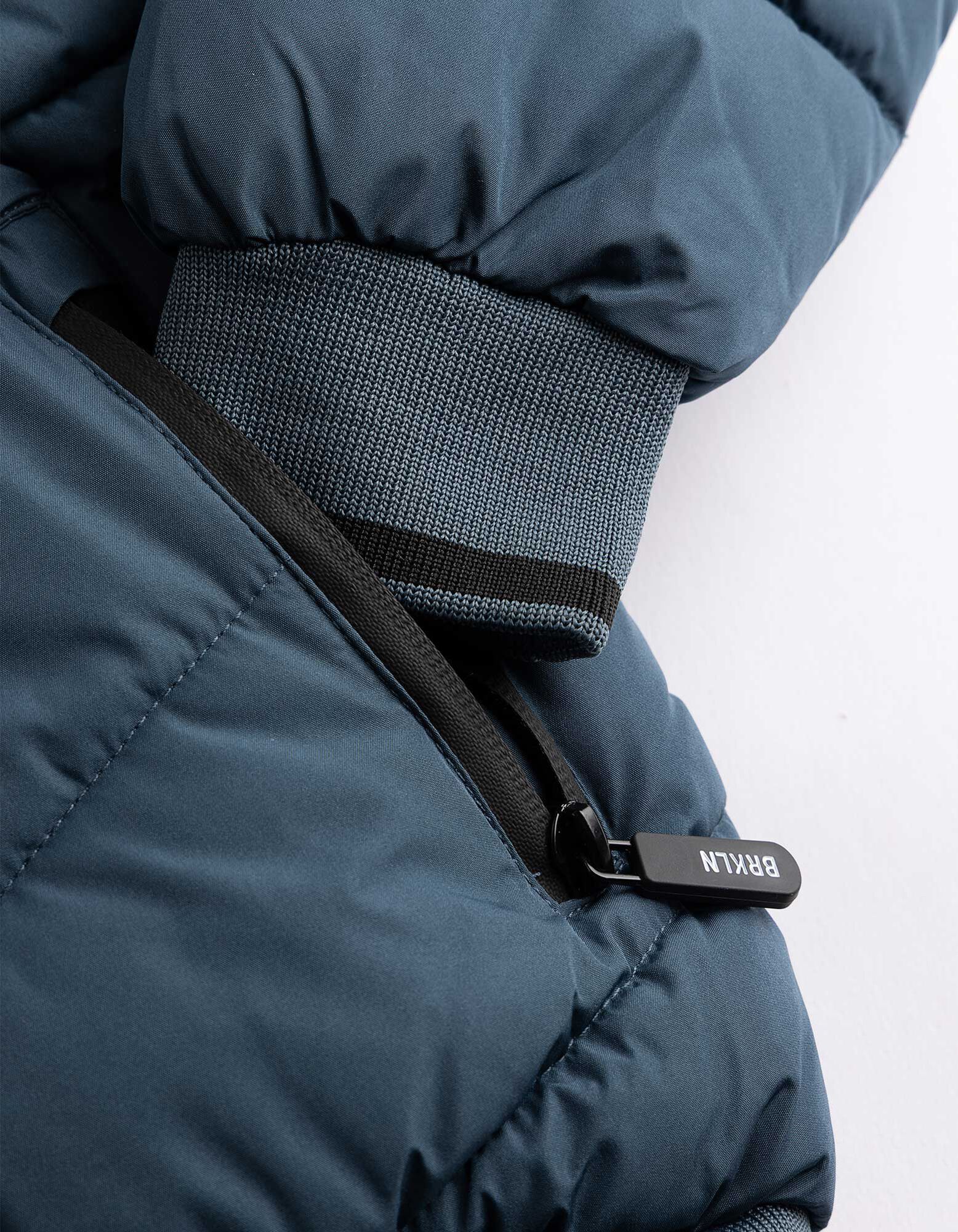 Steppjacke - Wasserabweisend - blau