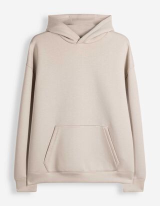 Mikina - Nadměrn&yacute; střih Oversized Fit - B&eacute;žov&aacute;