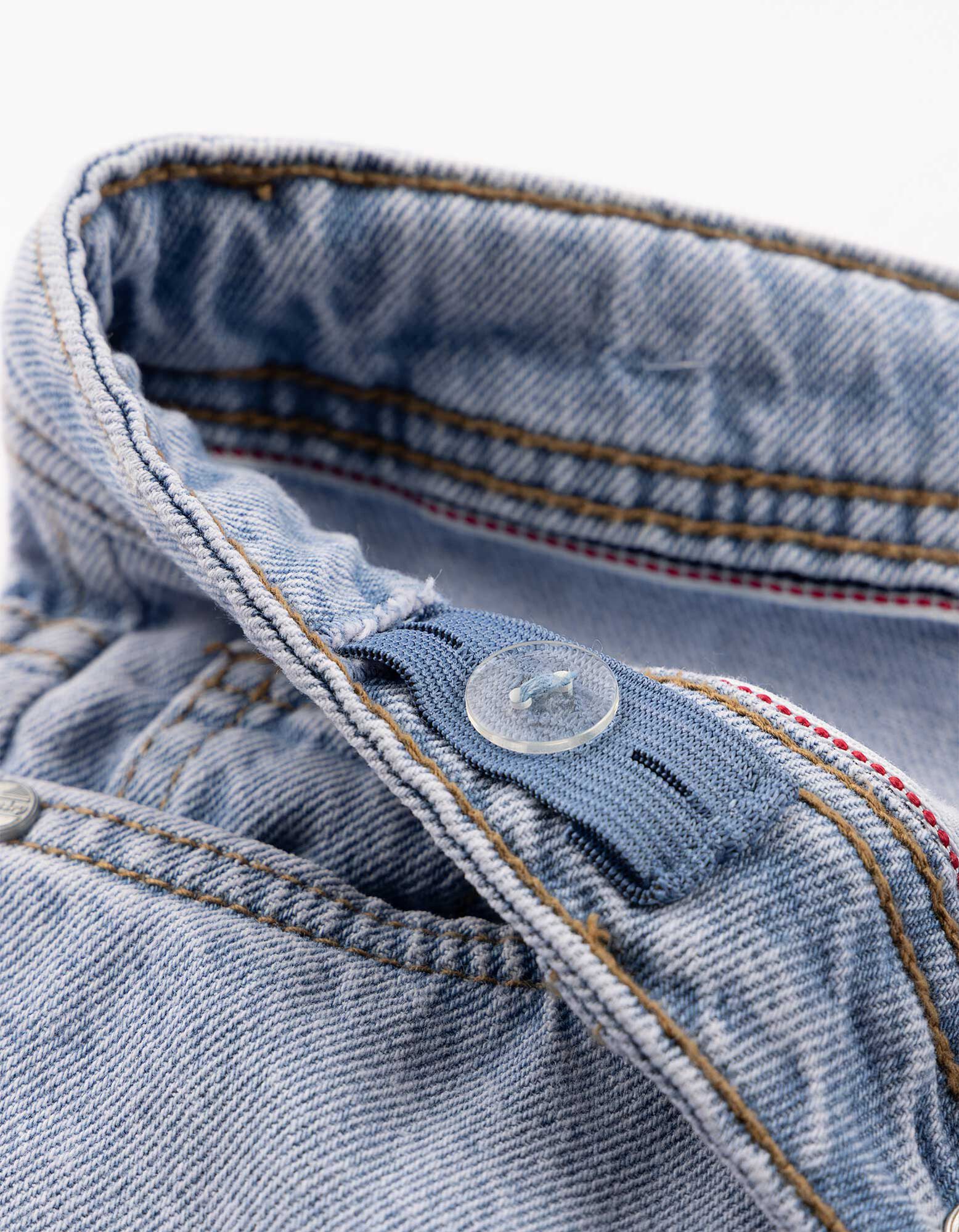 Jeans - Applikation - Hellblau