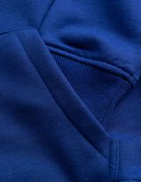 Hoodie - Color-Blocking - blau