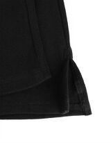 Leggings - Gerippt - schwarz