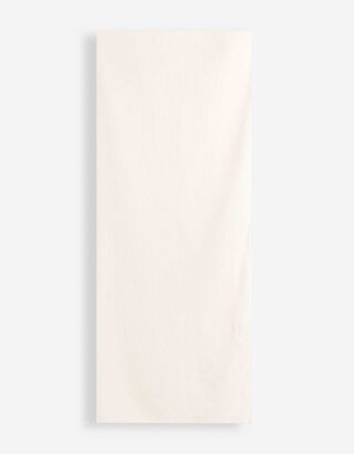 Tuch - Plissee - wei&szlig;