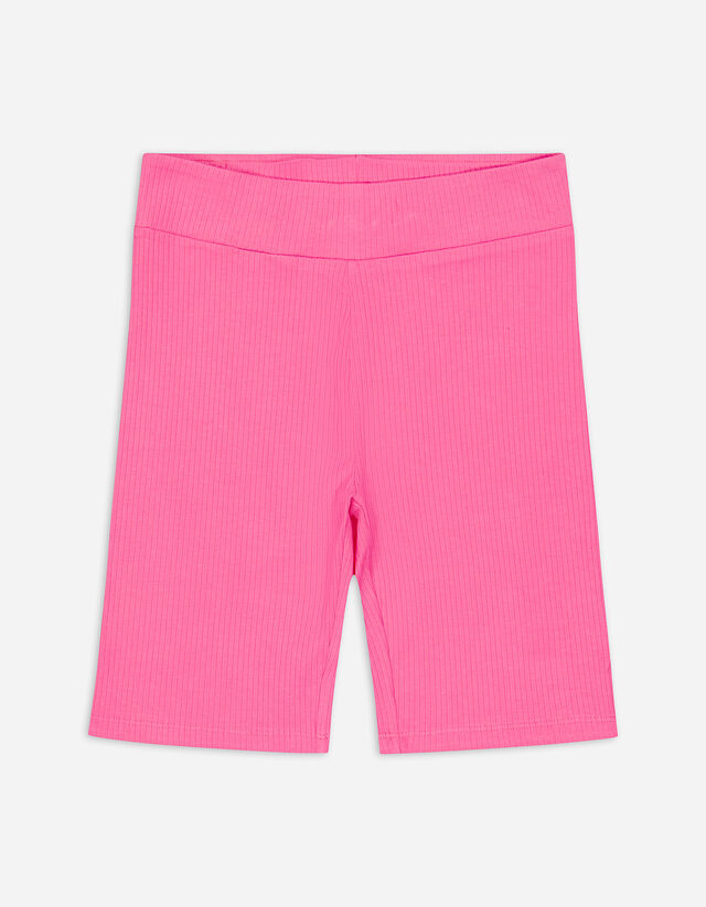 Fietsbroek - Geribde structuur - pink