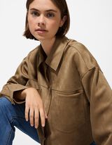 Jakna košulja - Imitacija antilopa - bez