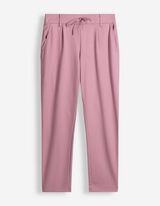 Broek - Regular fit - Bessenrood