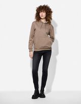 Kapuutsiga dressipluus - kapuuts - helepruun