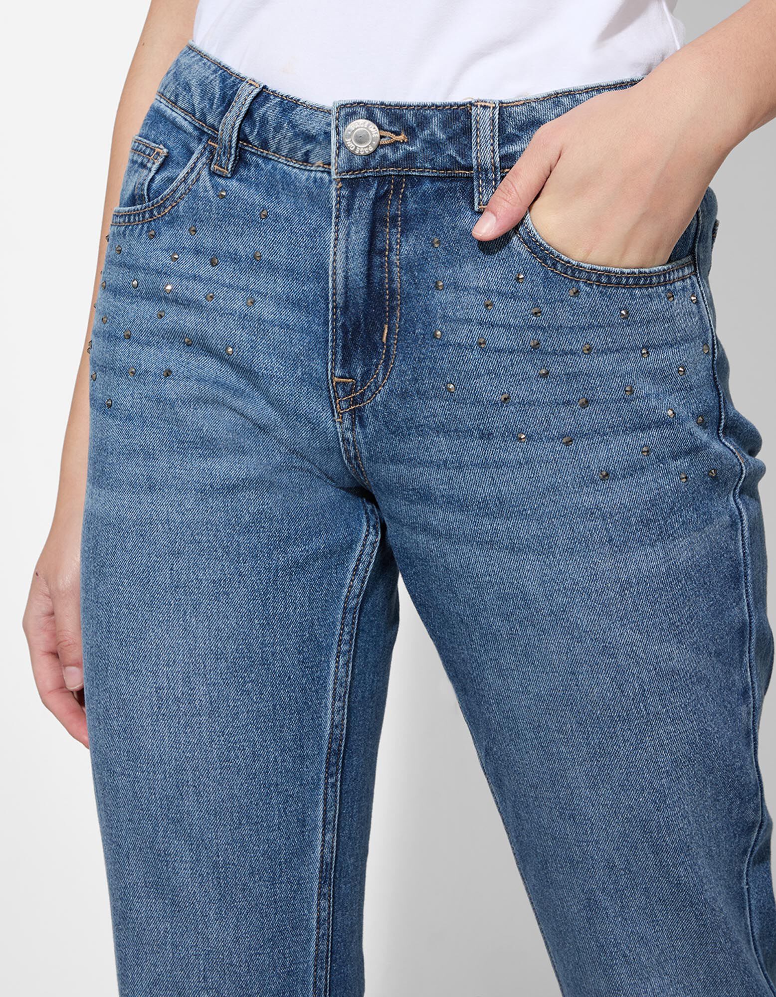 Jeans - Straight fit - blauw