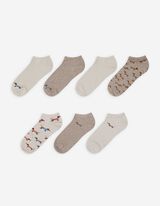 Calze sneakers - Confezione da 7 pezzi