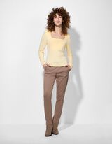 Mar&scaron;kinėliai ilgomis rankovėmis - Mažo dydžio - sviesiai geltonas