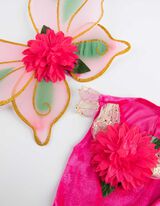 Bosfee meisjes kostuum - zwart