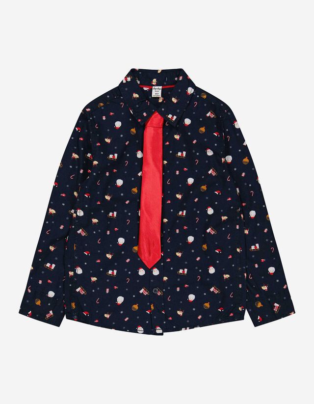 Camicia - blu scuro