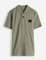 Poloshirt - Piqu&eacute; - dunkelgr&uuml;n