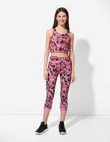 Pantalon 3/4 - Respirant - Rouge foncé