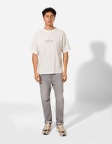 T-Shirt - R&uuml;ckenprint - wei&szlig;