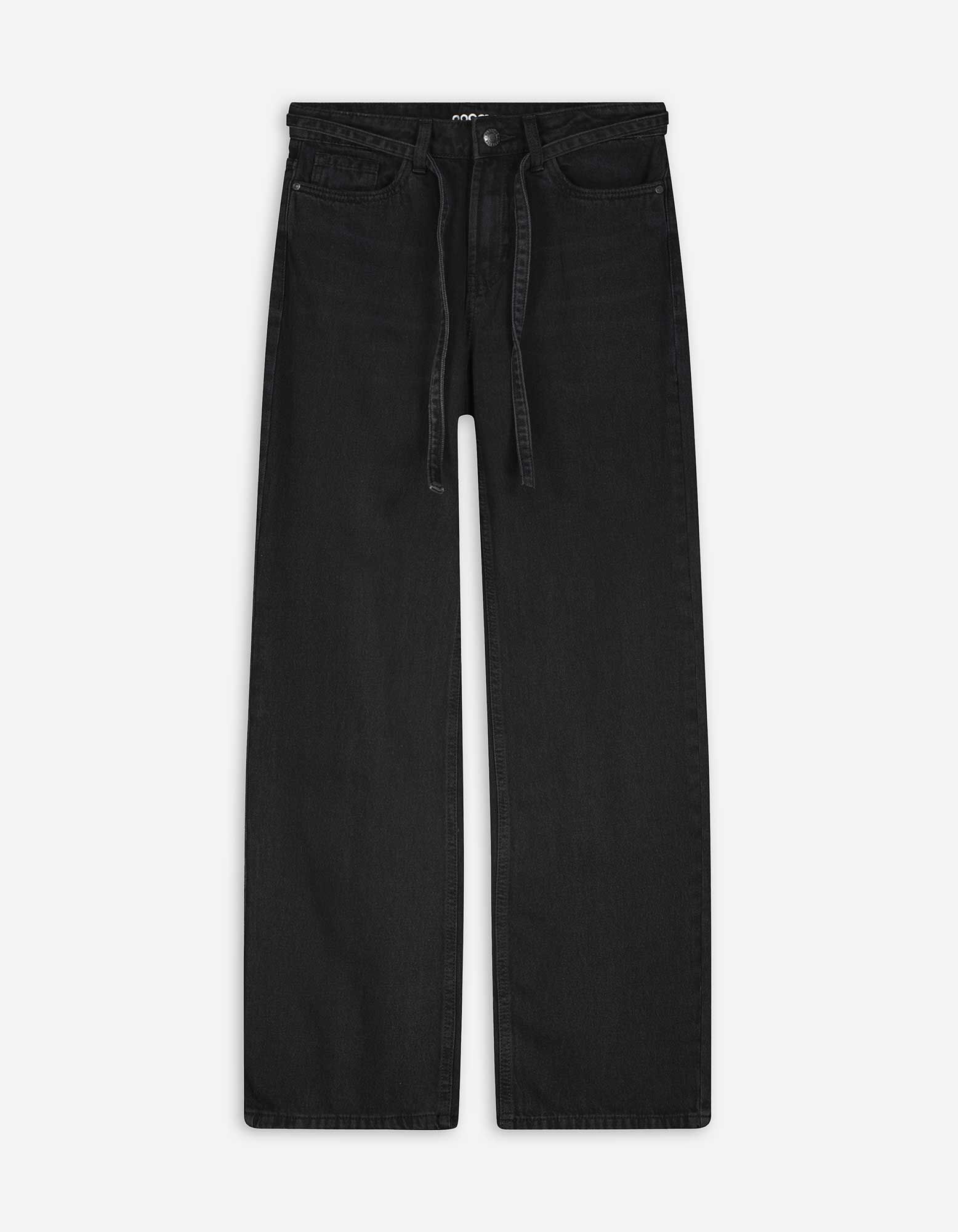 Jeans - Straight Fit - schwarz