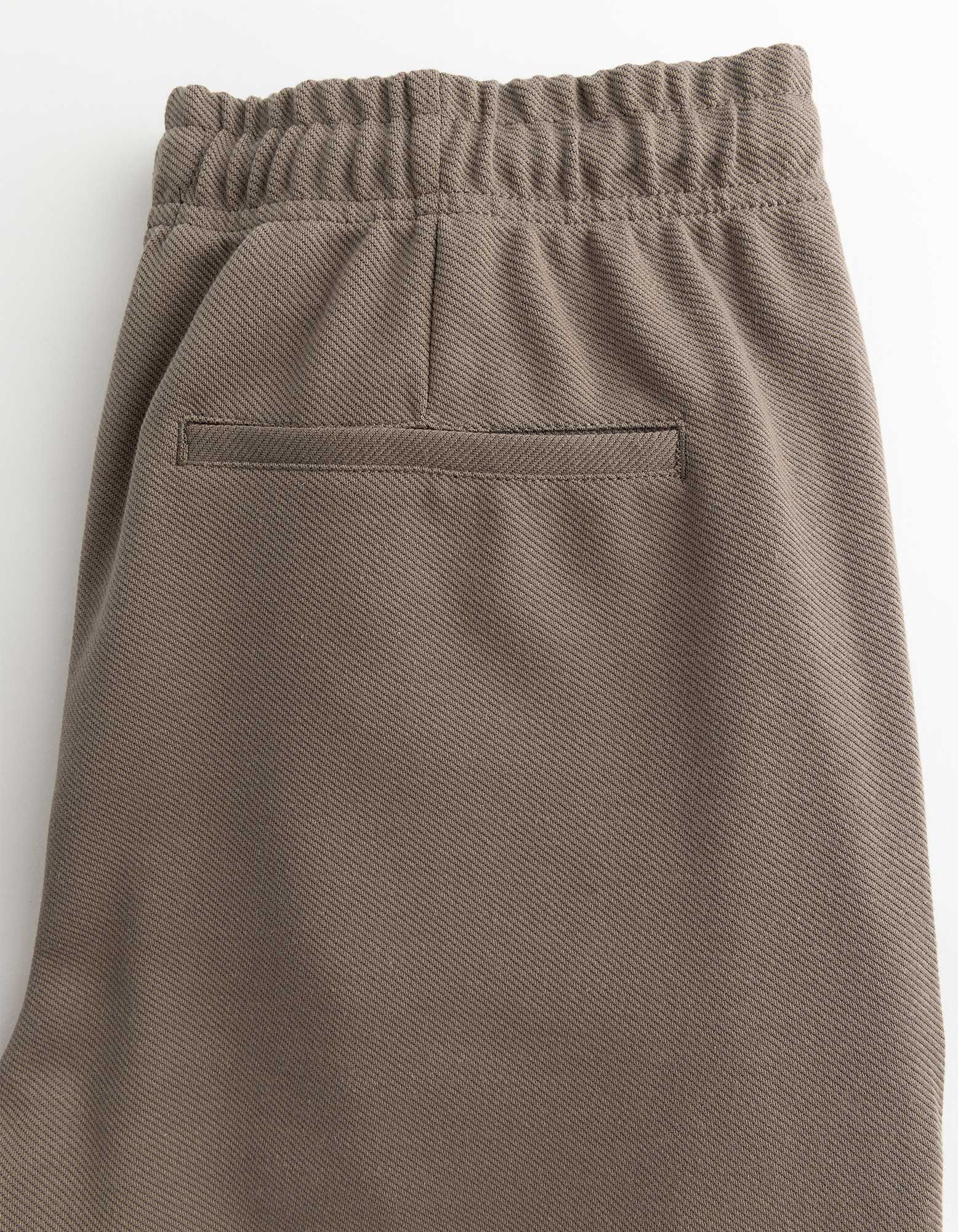 Jogpants - Kn&ouml;chellang - Braun