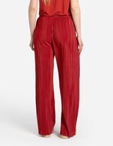 Kelnės - Klostės - tamsiai raudonas