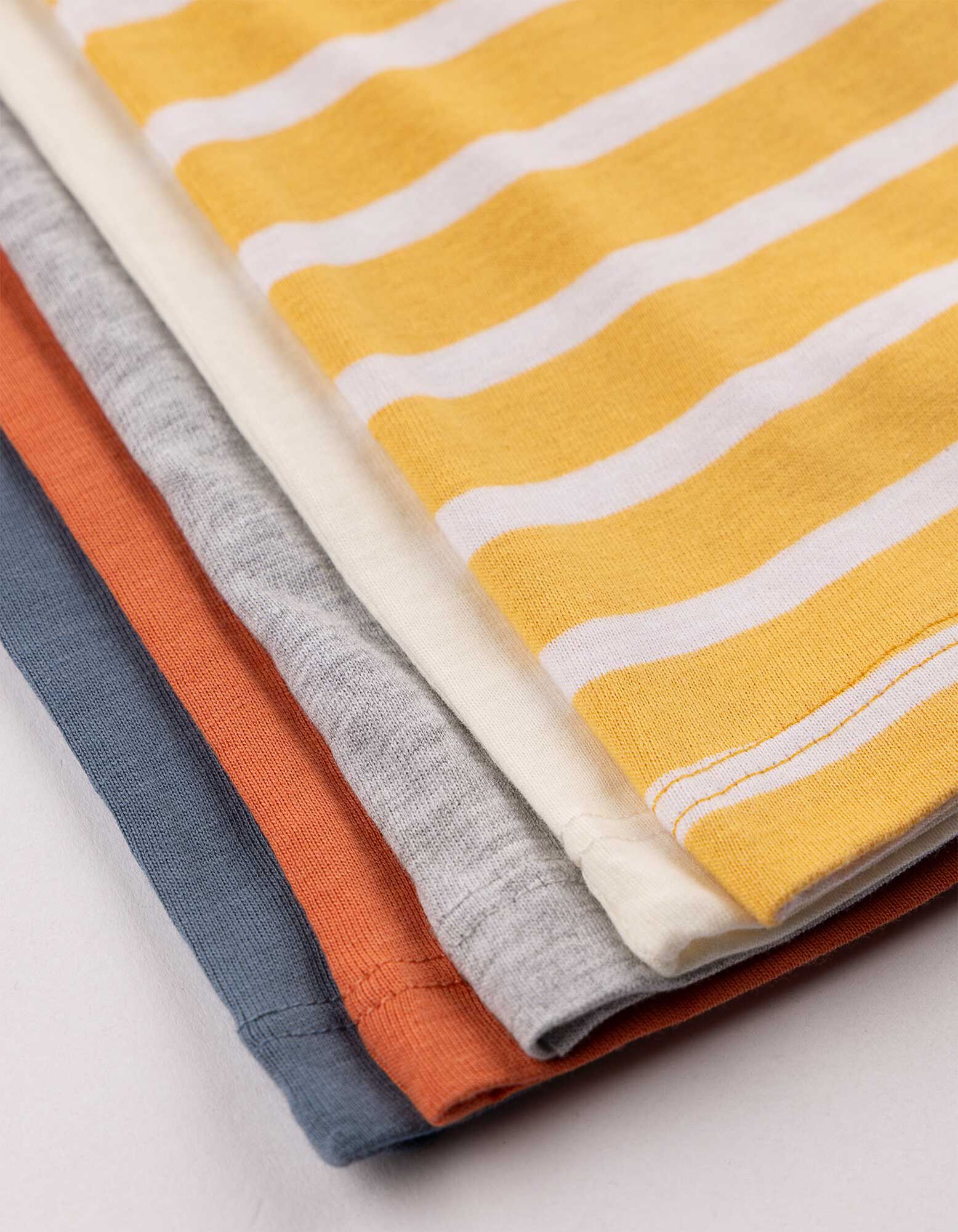 Langarmshirt - 5er-Pack