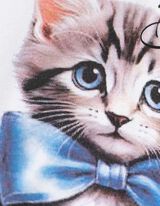 T-Shirt - Animal-Muster - weiß