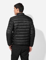 Steppjacke - Stehkragen - schwarz