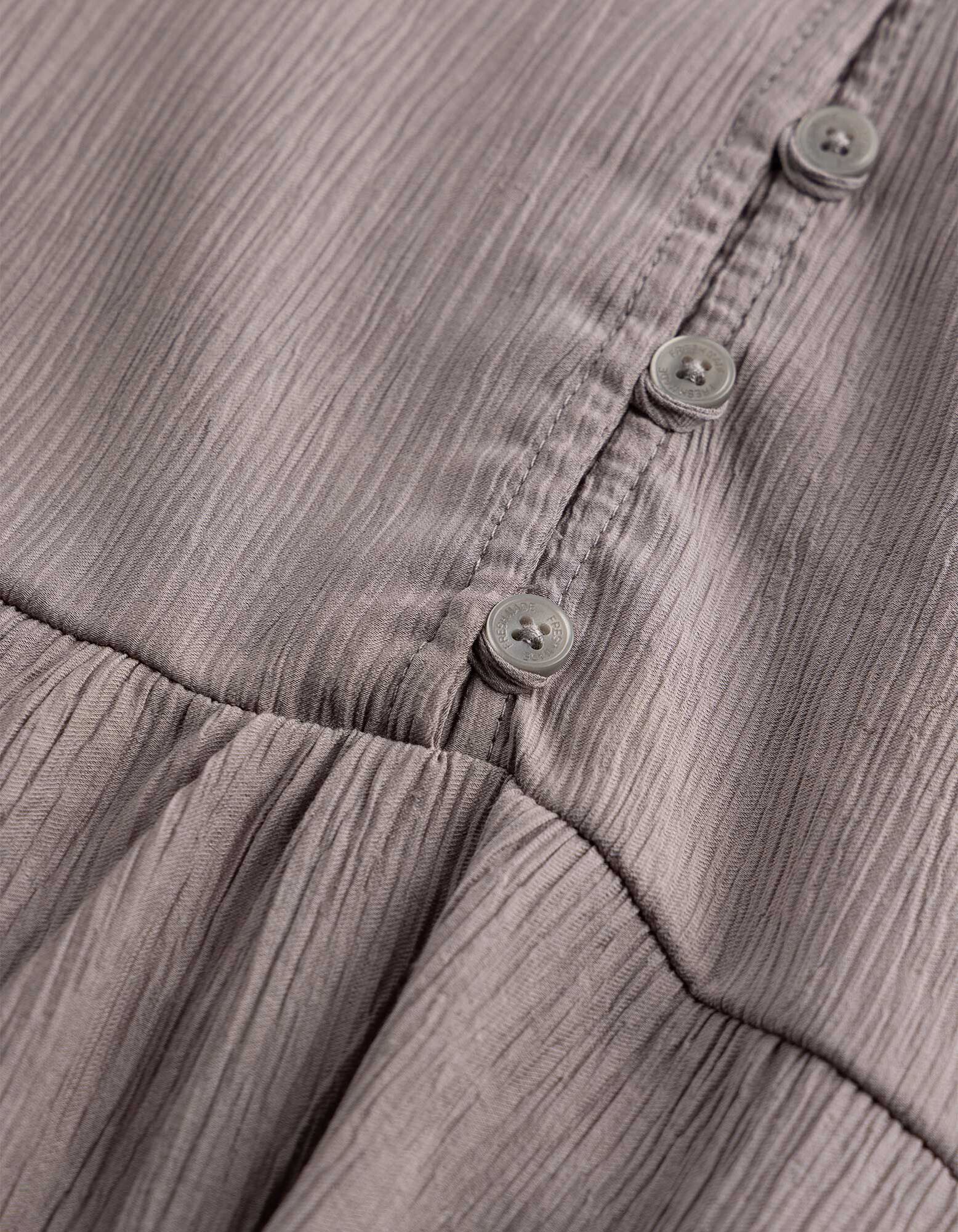 Blusenshirt - Volants - Khaki