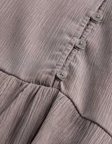 Blusenshirt - Volants - Khaki