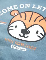 Dukserica sa kapuljačom - Print - tirkizna