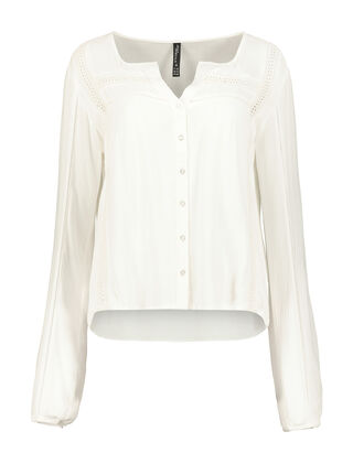 Damen Bluse mit Knopfleiste