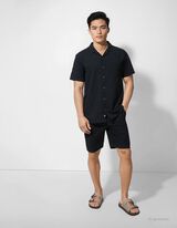 Hemd - Baumwolle - schwarz