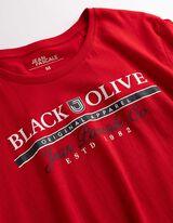 T-shirt - Stampa frontale - rosso