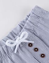 Rövidnadrág - Gombolópántos - feher