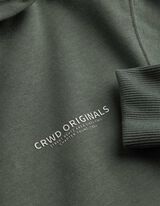 Sweatjacke - Fleece - dunkelgr&uuml;n