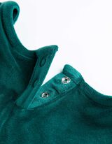 Haljina - Somot - tamno-zelena