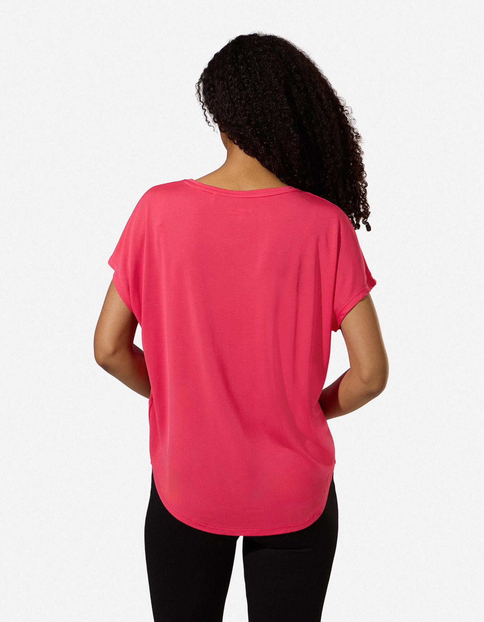 T-shirt - Ademend - Roze