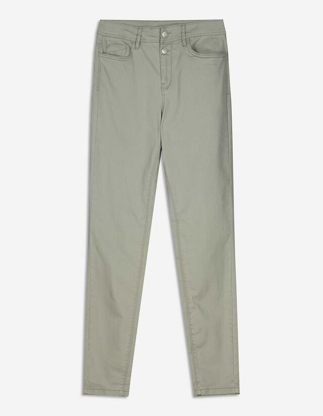 dżinsy - Skinny Fit - ciemny zielony