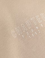 Sweat à capuche - Coupe oversize - Beige