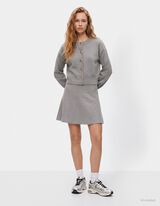 Vest - Knoopsluiting - grijs
