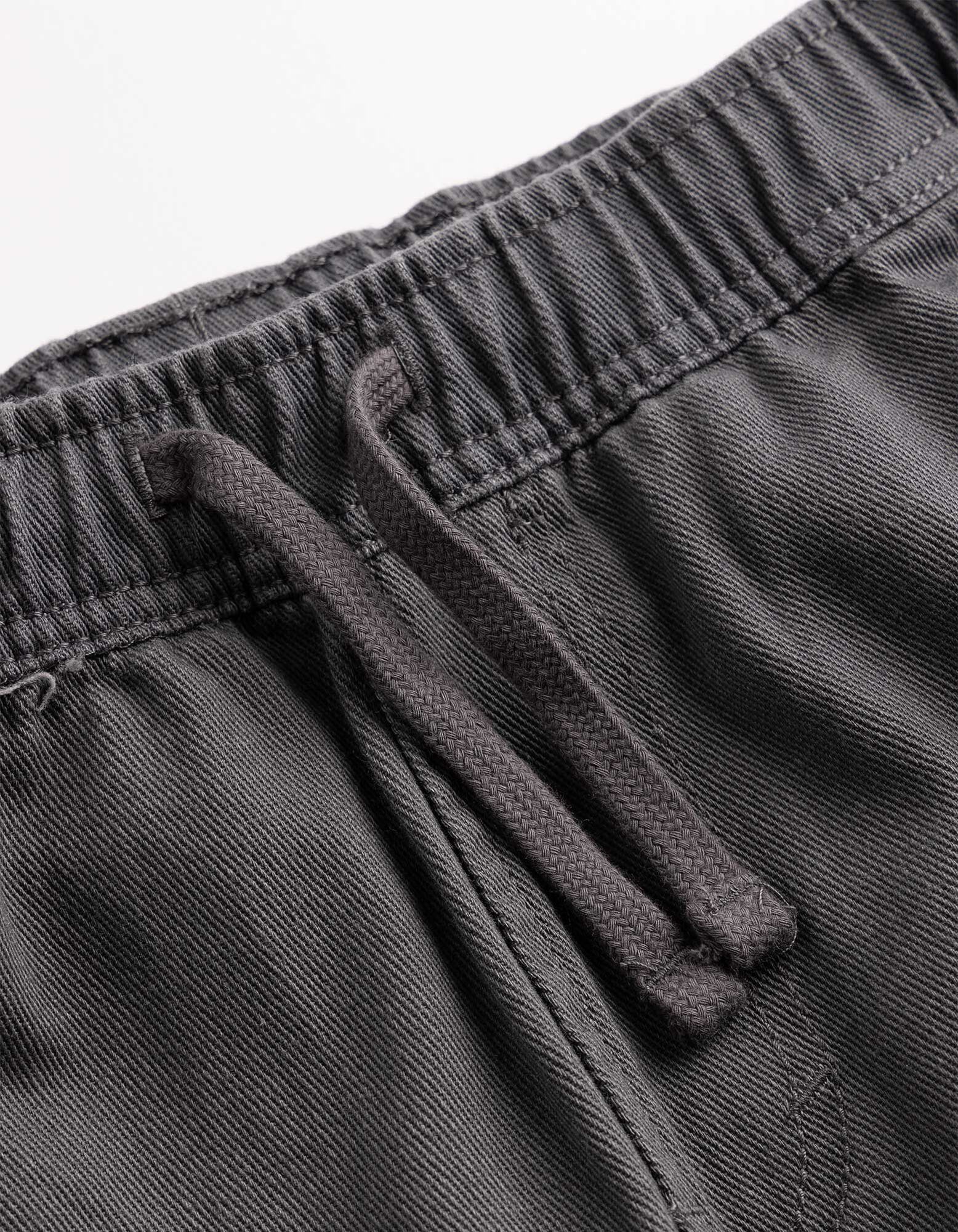 Hose - Loose Fit - dunkelgrau
