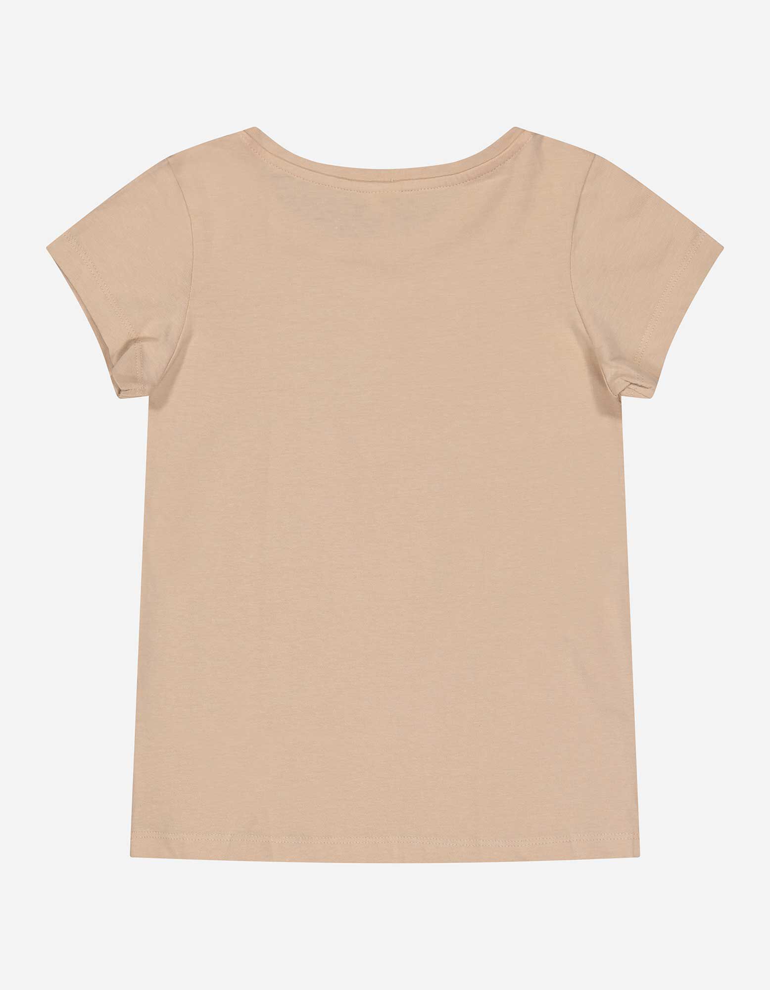 T-shirt - Glitterprint - beige
