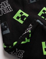 Loop-Schal - Minecraft - Schwarz