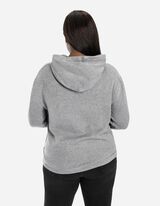 Pulóver - Feliratos - szürke