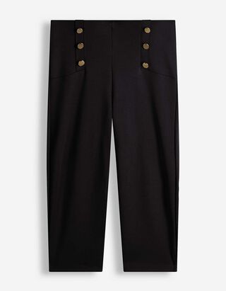 Leggings - Zierkn&ouml;pfe - Schwarz